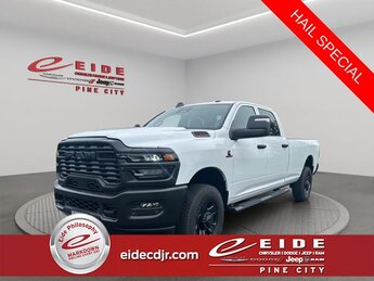 2025 Bright White Clearcoat Ram 2500 Tradesman 4 Door 4X4 6.7L I6 Engine Automatic