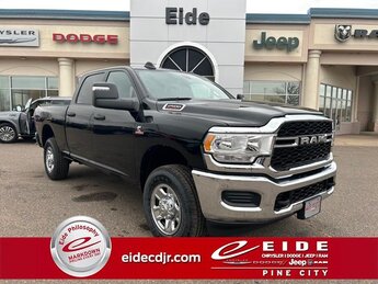 2024 Diamond Black Crystal Pearlcoat Ram 2500 Tradesman Cummins 6.7L I6 Turbodiesel Engine 4X4 Truck Automatic 4 Door