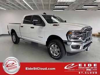 2025 Bright White Clearcoat Ram 2500 Big Horn 4X4 6.4L V8 Engine 4 Door