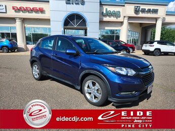 2016 Deep Ocean Pearl Honda HR-V LX 1.8L I4 SOHC 16V i-VTEC Engine 4 Door AWD SUV Automatic (CVT)