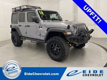 2018 Jeep Wrangler Unlimited Sport S Manual 4 Door 3.6L V6 24V VVT Engine