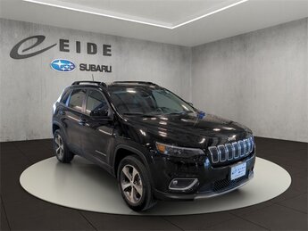 2022 Diamond Black Crystal Pearlcoat Jeep Cherokee Limited SUV Automatic 3.2L V6 Engine 4 Door 4X4