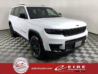 2025 Bright White Clearcoat Jeep Grand Cherokee L Laredo Altitude X SUV 4 Door Automatic 4X4