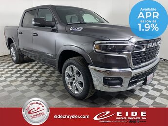 2025 Granite Crystal Metallic Clearcoat Ram 1500 Big Horn 4X4 3.6L V6 24V VVT Engine Automatic 4 Door