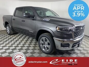 2025 Granite Crystal Metallic Clearcoat Ram 1500 Big Horn Truck 4 Door 3.6L V6 24V VVT Engine Automatic