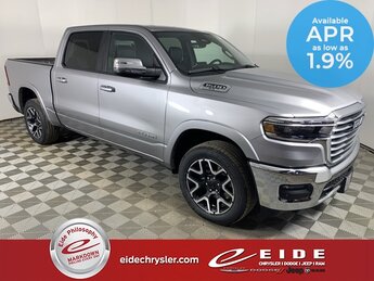 2025 Billet Silver Metallic Clearcoat Ram 1500 Laramie 4X4 Truck Automatic