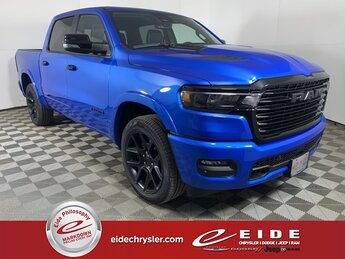 2026 Hydro Blue Pearlcoat Ram 1500 Laramie Night Edition Truck 4X4 4 Door Automatic