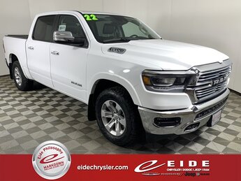 2022 Ram 1500 Laramie 4X4 4 Door HEMI 5.7L V8 Multi Displacement VVT Engine Automatic Truck