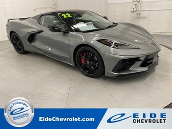 2022 Chevrolet Corvette Stingray 6.2L V8 Engine Automatic Convertible 2 Door RWD