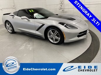 2017 Chevrolet Corvette Stingray RWD Car 2 Door Automatic