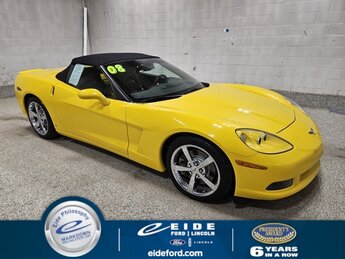 2008 Chevrolet Corvette Base 2 Door 6.2L V8 SFI Engine Convertible Automatic