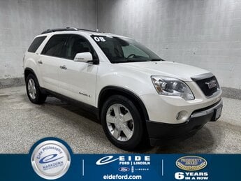 2008 White Diamond Tricoat GMC Acadia SLT-2 Automatic 4 Door SUV