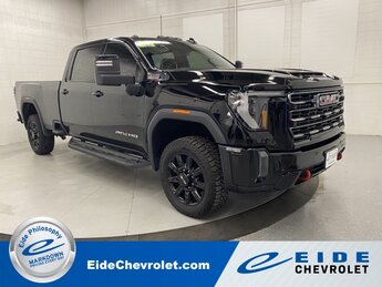 2024 Onyx Black GMC Sierra 2500HD AT4 4 Door Duramax 6.6L V8 Turbodiesel Engine Automatic 4X4