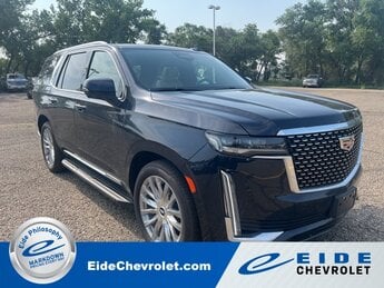 2023 Dark Moon Blue Metallic Cadillac Escalade Premium Luxury 4 Door AWD Automatic 6.2L V8 Engine SUV