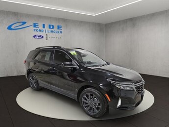 2022 Mosaic Black Metallic Chevrolet Equinox RS 4 Door SUV AWD Automatic 1.5L DOHC Engine