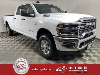 2025 Bright White Clearcoat Ram 3500 Big Horn 6.7L I6 Engine 4X4 Automatic 4 Door