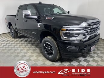 2025 Diamond Black Crystal Pearlcoat Ram 2500 Laramie Automatic 4X4 6.7L I6 Engine