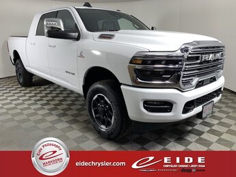 2025 Bright White Clearcoat Ram 2500 Laramie 4X4 Truck Automatic 4 Door