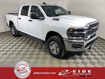 2025 Bright White Clearcoat Ram 2500 Tradesman 4X4 Automatic 4 Door