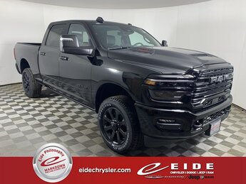 2025 Diamond Black Crystal Pearlcoat Ram 2500 Laramie Night Edition 4X4 Automatic 6.4L V8 Engine Truck