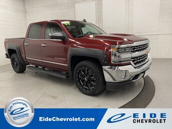 2017 Siren Red Tintcoat Chevrolet Silverado 1500 LTZ Truck 4 Door Automatic 4X4