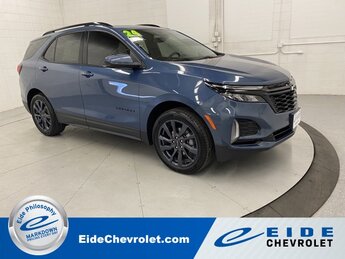 2024 Lakeshore Blue Metallic Chevrolet Equinox RS AWD Automatic 1.5L DOHC Engine 4 Door