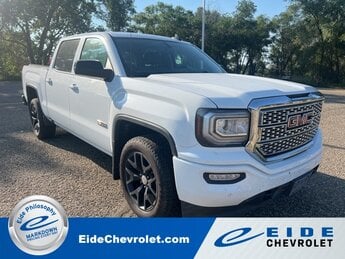 2018 Summit White GMC Sierra 1500 SLT Automatic 4 Door EcoTec3 6.2L V8 Engine Truck 4X4