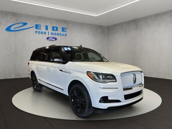 2024 Pristine White Metallic Tri-Coat Lincoln Navigator L Reserve V6 Engine SUV 4X4 Automatic