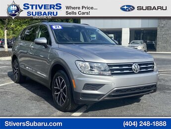 2021 Pyrite Silver Metallic Volkswagen Tiguan 2.0T SE SUV 2.0L TSI DOHC Engine Automatic
