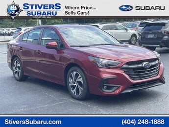 2025 Crimson Red Pearl Subaru Legacy Premium AWD Automatic (CVT) Car 2.5L 4-Cylinder DOHC 16V Engine