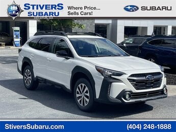 2025 Crystal White Pearl Subaru Outback Premium Automatic (CVT) 2.5L 4-Cylinder DOHC 16V Engine SUV 4 Door