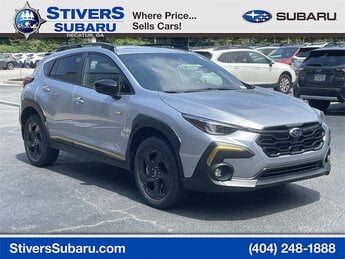 2025 Ice Silver Metallic Subaru Crosstrek Sport 4 Door SUV AWD Automatic (CVT)