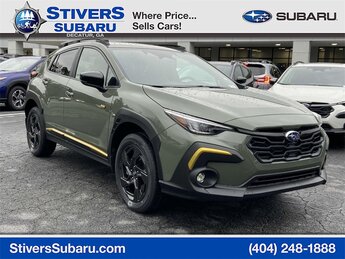 2025 Alpine Green Subaru Crosstrek Sport 2.5L 4-Cylinder DOHC 16V Engine Automatic (CVT) AWD SUV