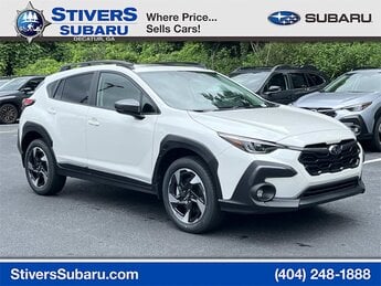 2025 Crystal White Pearl Subaru Crosstrek Limited 4 Door SUV AWD 2.5L 4-Cylinder DOHC 16V Engine Automatic (CVT)