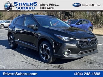 2025 Crystal Black Silica Subaru Crosstrek Limited AWD SUV 2.5L 4-Cylinder DOHC 16V Engine Automatic (CVT)