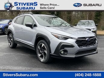 2025 Ice Silver Metallic Subaru Crosstrek Limited AWD 4 Door 2.5L 4-Cylinder DOHC 16V Engine SUV