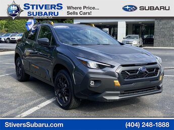 2024 Magnetite Gray Metallic Subaru Crosstrek Wilderness Automatic (CVT) 4 Door AWD 2.5L 4-Cylinder DOHC 16V Engine SUV
