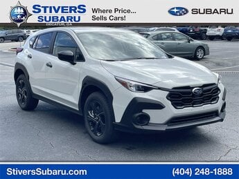 2025 Crystal White Pearl Subaru Crosstrek Base AWD Automatic (CVT) SUV 2.0L 4-Cylinder DOHC 16V Engine