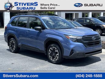 2025 Horizon Blue Pearl Subaru Forester Base Automatic (CVT) 4 Door AWD SUV