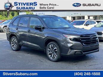 2025 Magnetite Gray Metallic Subaru Forester Touring 4 Door SUV 2.5L 4-Cylinder DOHC 16V Engine Automatic (CVT)
