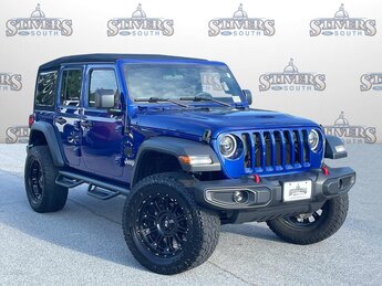 2018 Ocean Blue Metallic Clearcoat Jeep Wrangler Unlimited Sport S 3.6L V6 24V VVT Engine 4X4 Automatic 4 Door