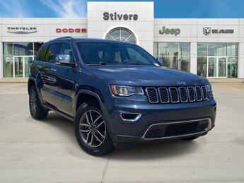2021 Pacific Blue Clearcoat Jeep Grand Cherokee Limited 4 Door RWD 3.6L V6 24V VVT Engine
