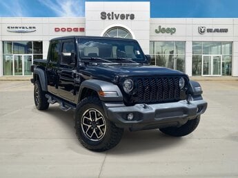 2020 Black Clearcoat Jeep Gladiator Sport 4 Door 3.6L V6 24V VVT Engine Automatic