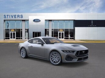 2025 Gray Metallic Ford Mustang GT Premium 2 Door RWD 5.0L V8 Ti-VCT Engine