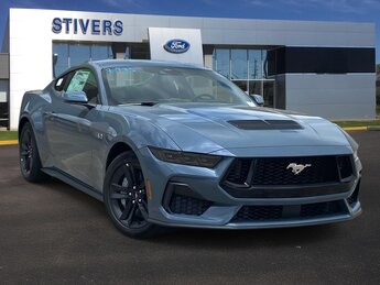 2025 Vapor Blue Metallic Ford Mustang GT Automatic 2 Door RWD 5.0L V8 Ti-VCT Engine