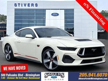 2025 Wimbledon White Ford Mustang GT Premium RWD 2 Door Automatic Coupe