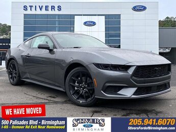 2025 Carbonized Gray Metallic Ford Mustang EcoBoost 2 Door EcoBoost 2.3L I4 GTDi DOHC Turbocharged VCT Engine Automatic Coupe