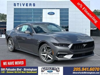 2025 Carbonized Gray Metallic Ford Mustang EcoBoost Coupe Automatic RWD 2 Door EcoBoost 2.3L I4 GTDi DOHC Turbocharged VCT Engine
