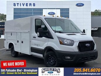 2024 Oxford White Ford Transit Cargo Van Base RWD Automatic EcoBoost 3.5L V6 GTDi DOHC 24V Twin Turbocharged Engine