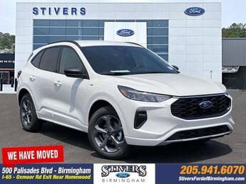 2024 Star White Metallic Tri-Coat Ford Escape Hybrid ST-Line 4 Door Automatic (CVT) 2.5L iVCT Engine FWD
